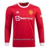 Camiseta de fútbol Manga Larga Manchester United Primera Equipación 2021/22 - Hombre